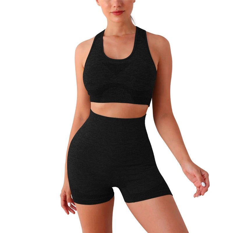 Ensemble Fitness Sans Coutures Féminin - Leggivi Fitness