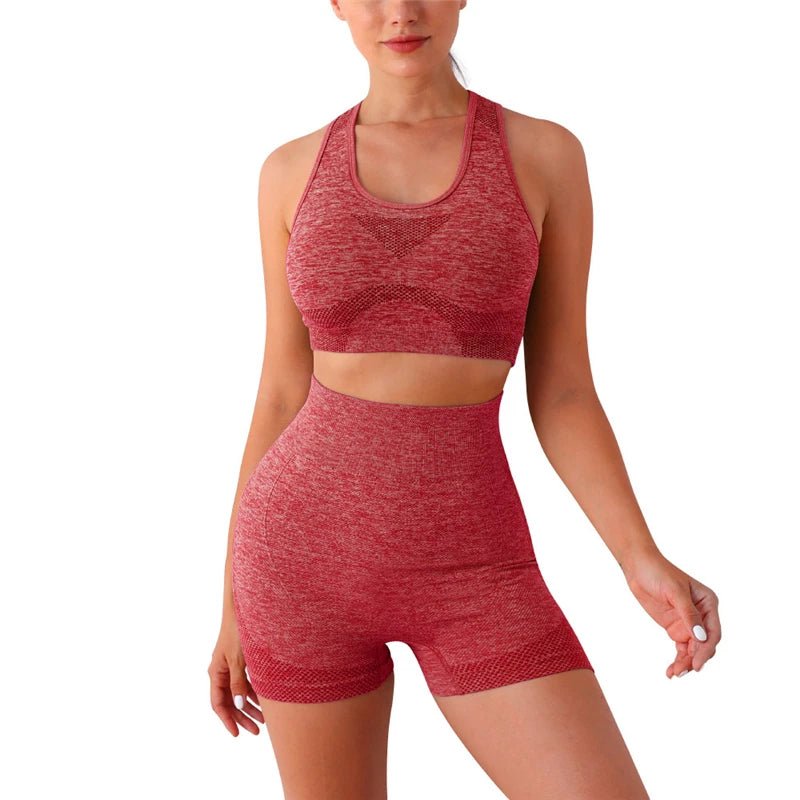 Ensemble Fitness Sans Coutures Féminin - Leggivi Fitness