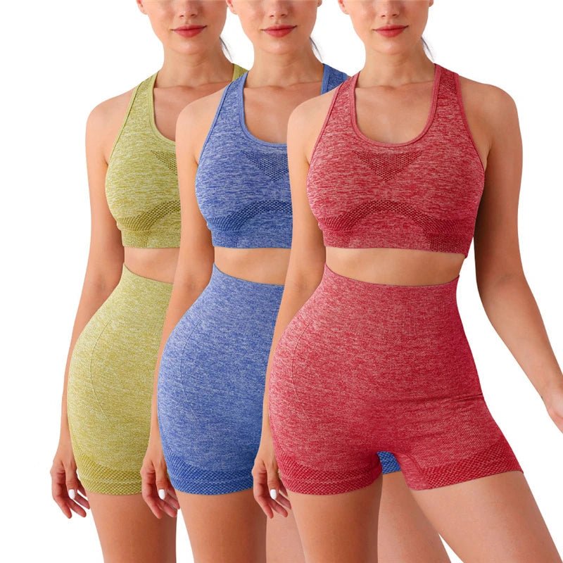 Ensemble Fitness Sans Coutures Féminin - Leggivi Fitness