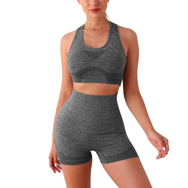 Ensemble Fitness Sans Coutures Féminin - Leggivi Fitness
