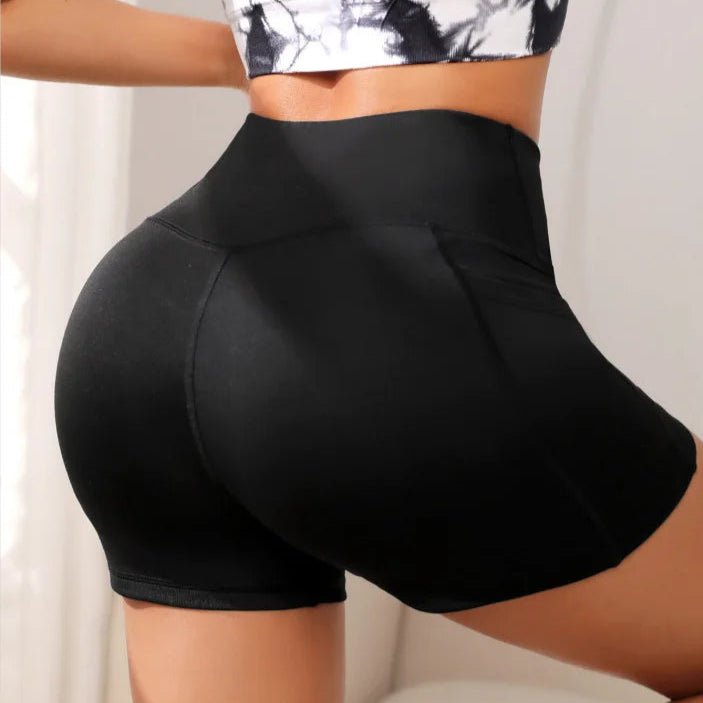Short Fitness Taille Haute avec Poche pour Femmes - Leggivi Fitness