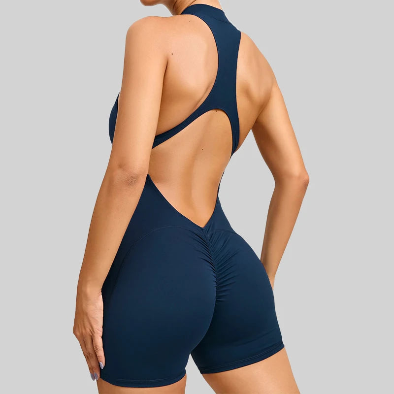 Elevé Feather Fitness Jumpsuit