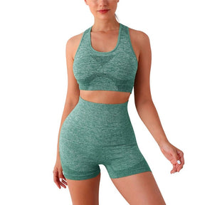 Ensemble Fitness Sans Coutures Féminin - Leggivi Fitness